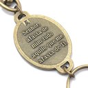 Ver imagem 4 de Chaveiro Nossa Senhora Aparecida Metal Resinado com Mosquetão Fornecedor 1 F1-ct14-150-3