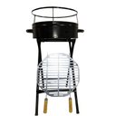 Ver imagem 6 de Churrasqueira Pop Redonda com Grelha 38x79 Preto