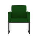 Ver imagem 2 de Kit Sofá 2 Lugares + 2 Poltronas para Recepção Sala Balaqui Cor:verde Verde