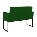 Ver mais imagens de Kit Sofá 2 Lugares + 2 Poltronas para Recepção Sala Balaqui Cor:verde Verde