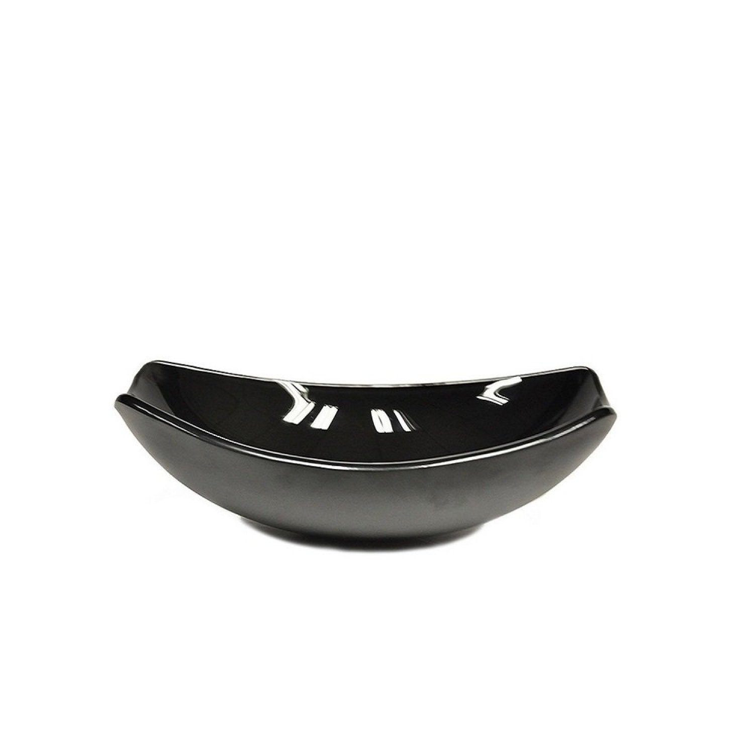Kit Cuba de Vidro + Torneira para Lavatório Oval Chanfrada 46cm - 6