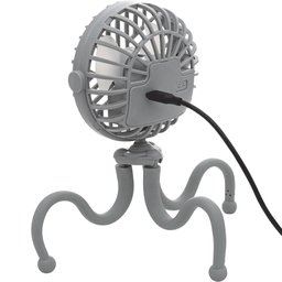Ventilador Portátil 360º com 3 Velocidades - Buba - 4