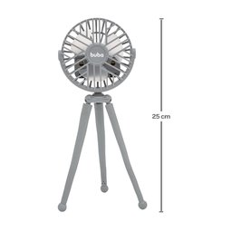 Ventilador Portátil 360º com 3 Velocidades - Buba - 6