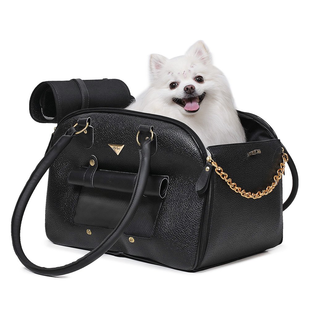 Bolsa de Transporte Pet Rita Acuio Preta Cor:Preta;Tamanho:Único - 1