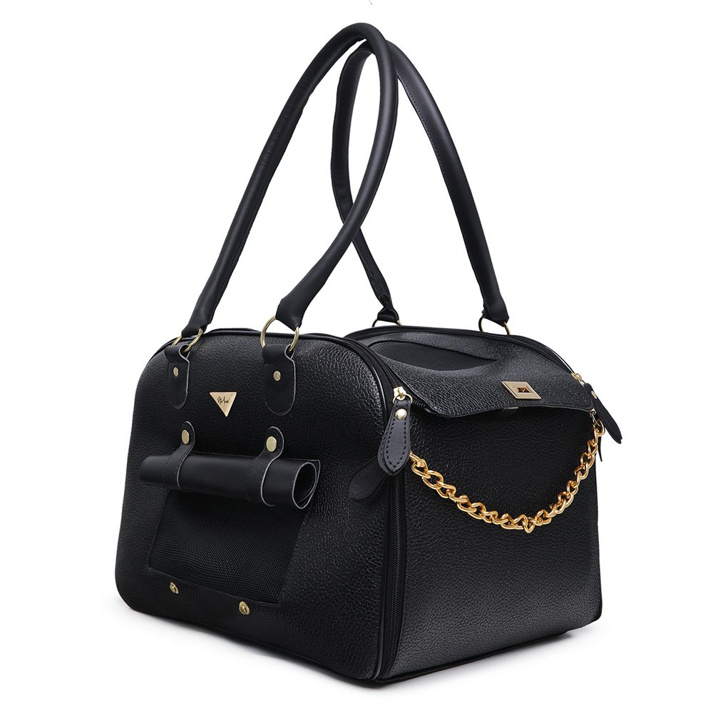 Bolsa de Transporte Pet Rita Acuio Preta Cor:Preta;Tamanho:Único - 3