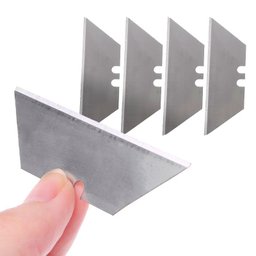 Estilete Trapezoidal Fertak Tools 18mm com Dispenser Retrátil e 5 Lâminas - 5 Estilete Trapezoidal Fertak Tools 18mm com Dispenser Retrátil e 5 Lâminas - 5
