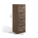 Ver imagem 4 de Porta Arquivos 4 Gavetas Versatile Munique 47cm