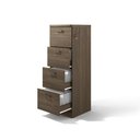 Ver imagem 3 de Porta Arquivos 4 Gavetas Versatile Munique 47cm