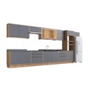 Ver imagem 2 de Cozinha Completa com Vidro Reflecta 11 Peças 15 Portas Viena