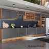 Cozinha Completa com Vidro Reflecta 11 Peças 15 Portas Viena - 1