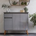 Ver imagem 6 de Aparador Veneza: Cinza