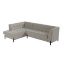 Ver imagem 2 de Sofá 3 Lugares com Chaise Terminal Cod. 1997 Zênite Yescasa Bege