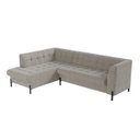 Ver imagem 2 de Sofá 3 Lugares com Chaise Terminal Cod. 1997 Zênite Yescasa Bege