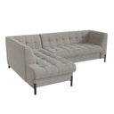 Ver imagem 4 de Sofá 3 Lugares com Chaise Terminal Cod. 1997 Zênite Yescasa Bege