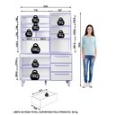 Ver imagem 4 de Armário de Cozinha 5 Portas 3 Gavetas Absoluto