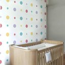 Ver imagem 3 de Papel de Parede Infantil Mod - 259 Bolinhas Coloridas-60x300cm