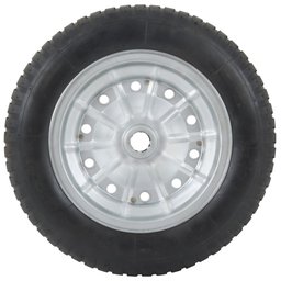 Kit 3 Rodas C/ Pneu e Câmara para Carrinho Cargas 3.00/3.25-8 Metalosa - 1