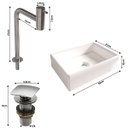 Ver imagem 5 de Gabinete Banheiro Deli Cuba Torino Bco Torn Valv Click Inox