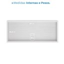 Ver mais imagens de Armario Basculante 1 Porta Line 70cm - Ssx Multicoisas
