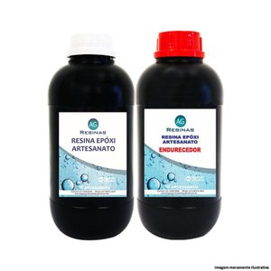 Resina Epoxi Artesanato Ag 500g - Alta Qualidade
