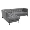 Ver imagem 4 de Sofá 3 Lugares com Chaise Terminal Cod. 2878 Zênite Yescasa Cinza