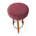 Ver imagem 2 de Kit Duas Banqueta Alta para Área Gourmet Balcão Pés Palito Suede Rosê Eli Móveis e Decoração
