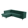 Sofá 3 Lugares com Chaise Terminal Cod. 2879 Zênite Yescasa - 2