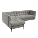 Ver imagem 4 de Sofá 3 Lugares com Chaise Terminal Cod. 2882 Zênite Yescasa Cinza Rato