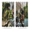 Cortina Infantil Estampada 2,60 X 1,50m Dinossauro Mod 02 - 1