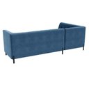 Ver imagem 5 de Sofá 3 Lugares com Chaise Terminal Cod. 2883 Zênite Yescasa Azul Marinho