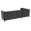 Ver imagem 5 de Sofá 3 Lugares com Chaise Terminal Cod. 2884 Zênite Yescasa Cinza Chumbo