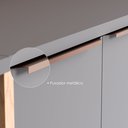 Ver mais imagens de Bancada Ilha 6 Peças 3 Portas Cozinha Viena