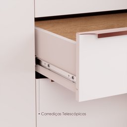 Bancada Ilha 6 Peças 3 Portas Cozinha Viena - 10