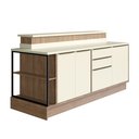 Ver imagem 5 de Bancada Ilha 6 Peças 3 Portas Cozinha Viena