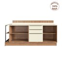 Ver imagem 6 de Bancada Ilha 6 Peças 3 Portas Cozinha Viena