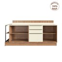 Ver imagem 6 de Bancada Ilha 6 Peças 3 Portas Cozinha Viena