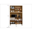 Ver imagem 5 de Kit Cozinha 1200 Prisma Lamina Mel Arenas Madine