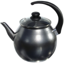 Ver imagem 1 de Chaleira Bola Premium Craqueada 3,0 Litros Tampa De Vidro