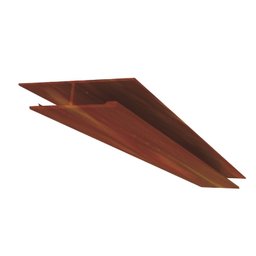 Emenda Rígida Pvc Perfil H 1,3mm X 4,8cm X 3m Permatti - 3