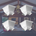 Ver imagem 1 de Canto Interno PVC 25MMX25MM com Engate Rápido Caixa com 4 Unidades Branco Permatti