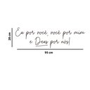 Ver imagem 3 de Adesivo Decorativo Frase Eu por Você, Você por Mim e Deus por Nós Decoração Sala e Quarto Kanto Stor