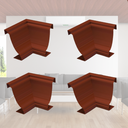 Ver imagem 1 de Canto Interno PVC 25mm x 25mm com Engate Rápido Permatti Caixa com 4 unidades Permatti