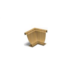 Cantoneira Interna Pvc 25x25mm com Engate Rápido 4 Unidades Permatti - 3