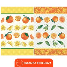 Pano de Prato Copa Lepper Estampado Matinal 40cm X 60cm 7 Peças - 4
