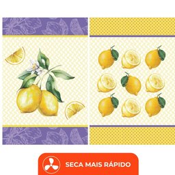 Pano de Prato Copa Lepper Estampado Matinal 40cm X 60cm 7 Peças - 5