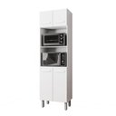 Ver imagem 3 de Paneleiro 4 Portas 197x60cm 9170 Branco Mobbs
