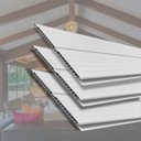 Ver imagem 1 de Forro de PVC 8MMX20CMX3M(6m²) Branco Permatti