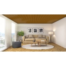 Forro de PVC 8mm X 20cm X 3m com 6m² por Caixa Permatti - 2