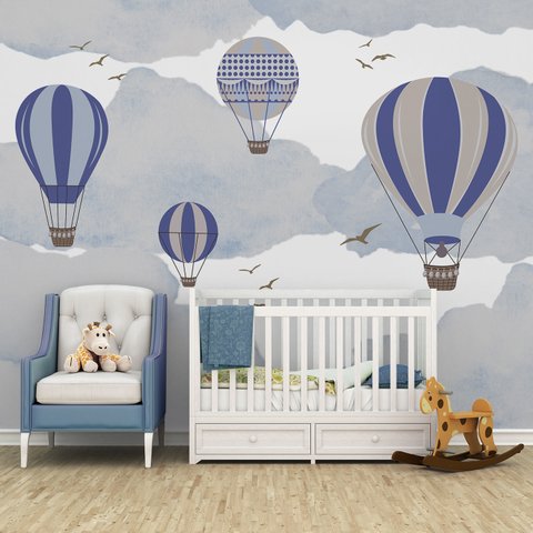 Papel de parede rosa menina infantil para quarto de bebê M² PP112