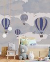 Ver imagem 5 de Papel de parede rosa menina infantil para quarto de bebê M² PP112